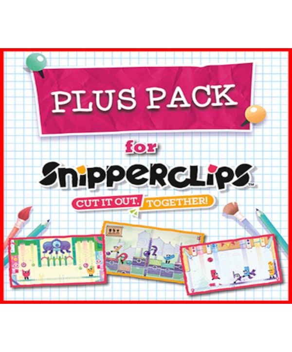 Snipperclips: Cut it out, together! - Plus Pack DLC Switch Nintendo eShop Key EUROPE